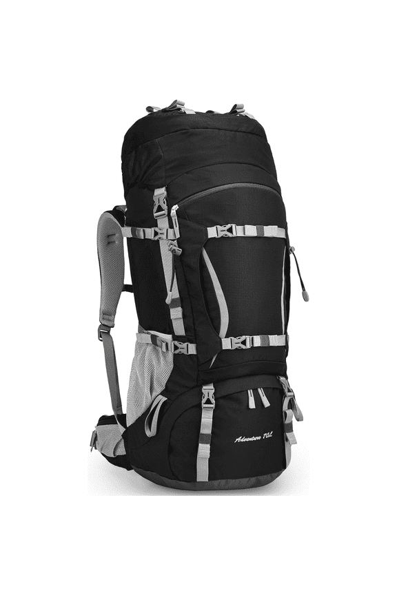 70L Internal Frame Backpack Camping Backpacking Hiking Backpack for Men Women with Rain Cover