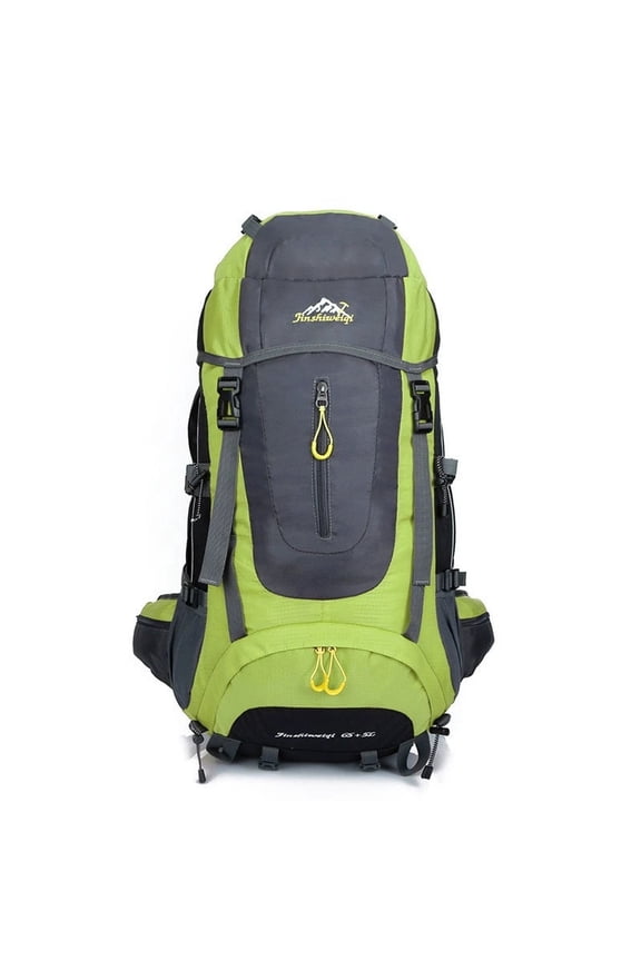 70L Large Capacity Hiking Backpack Lightweight Portable Mountaineering Bag For Outdoor Camping And Travel, Unisex Design Suitable For Men Women Hiking Trekking Sports Activities,