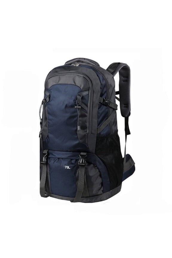 70L Waterproof Hiking Backpack for Men Women - Lightweight Travel Daypack with Rain Cover, Load Reduction, Breathable Back Support, Large Capacity 3-5 Day Outdoor Camping Trekking Backpack