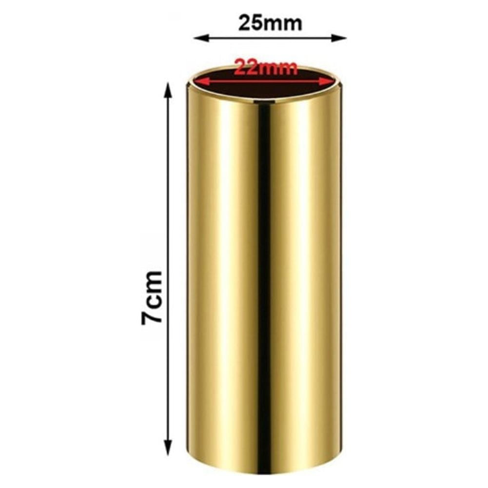 70MM High Guitar Slide Bar Finger Slides Metal String Instruments