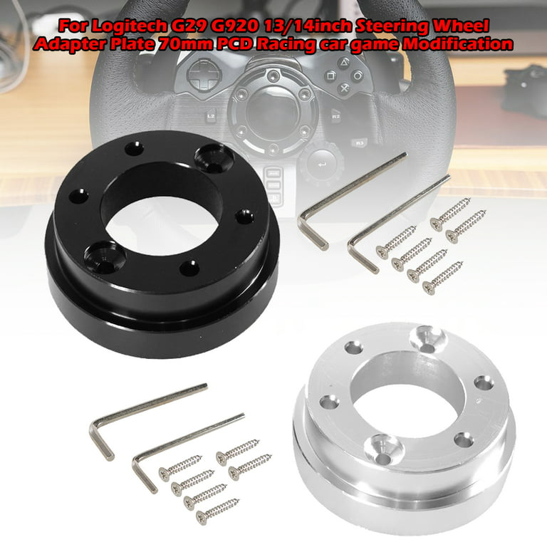 For Logitech G27 G25 Steering Wheel Racing Car Game Modification Steering  Wheel Adapter Plate 70mm