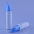 thumbnail image 1 of 70Ml Hdpe Nasal Spray Empty Bottle For Travel, Home Use - Portable Refillable Nose Sprayer Bottle With Blue Cap, White Body - Suitable For Personal Care, Traveling, Daily Use, 1 of 5