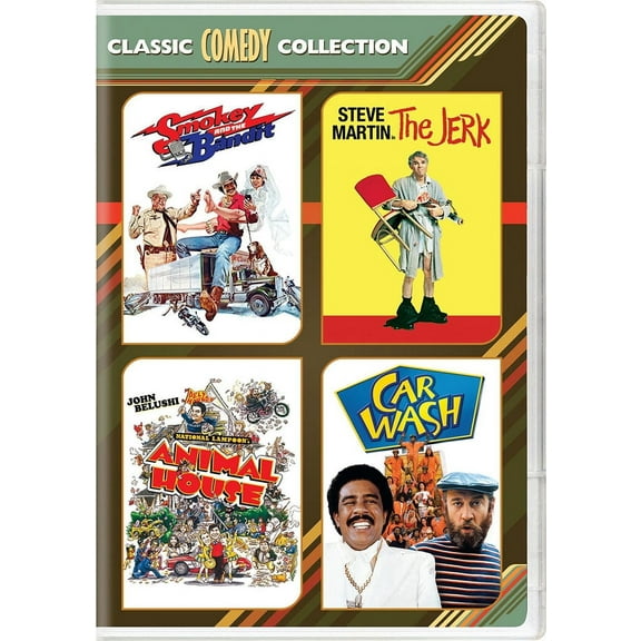 70S 4-Film Comedy Collection (Animal House/Car Wash/Jerk/Smokey & The Bandit) (DVD)