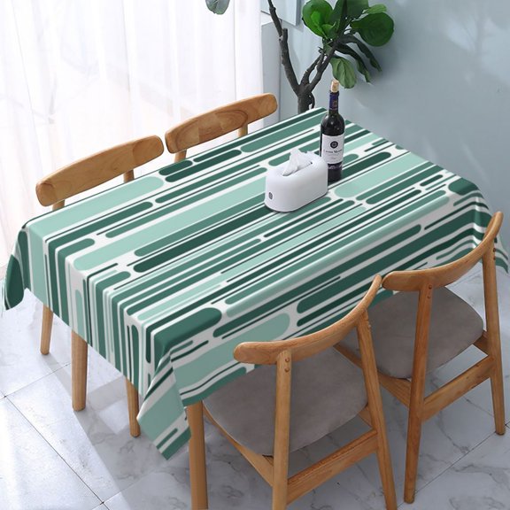 70S Flower Power Tablecloth Retro Hippy Print Decoration Party Table Cover Waterproof Custom Polyester Cheap Table Cloth