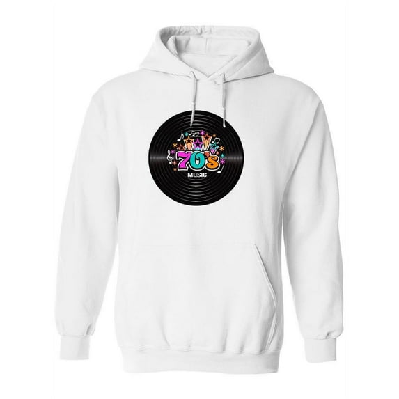 70S Music Hoodie Women -Image by Shutterstock, Female Large