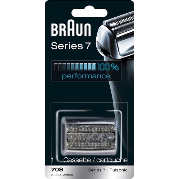70S Razor Hear Compatible Braun Series 7 Electric Shaving, 7020s,7025s,7027cs,7085cc,7071cc,7075cc,Silver