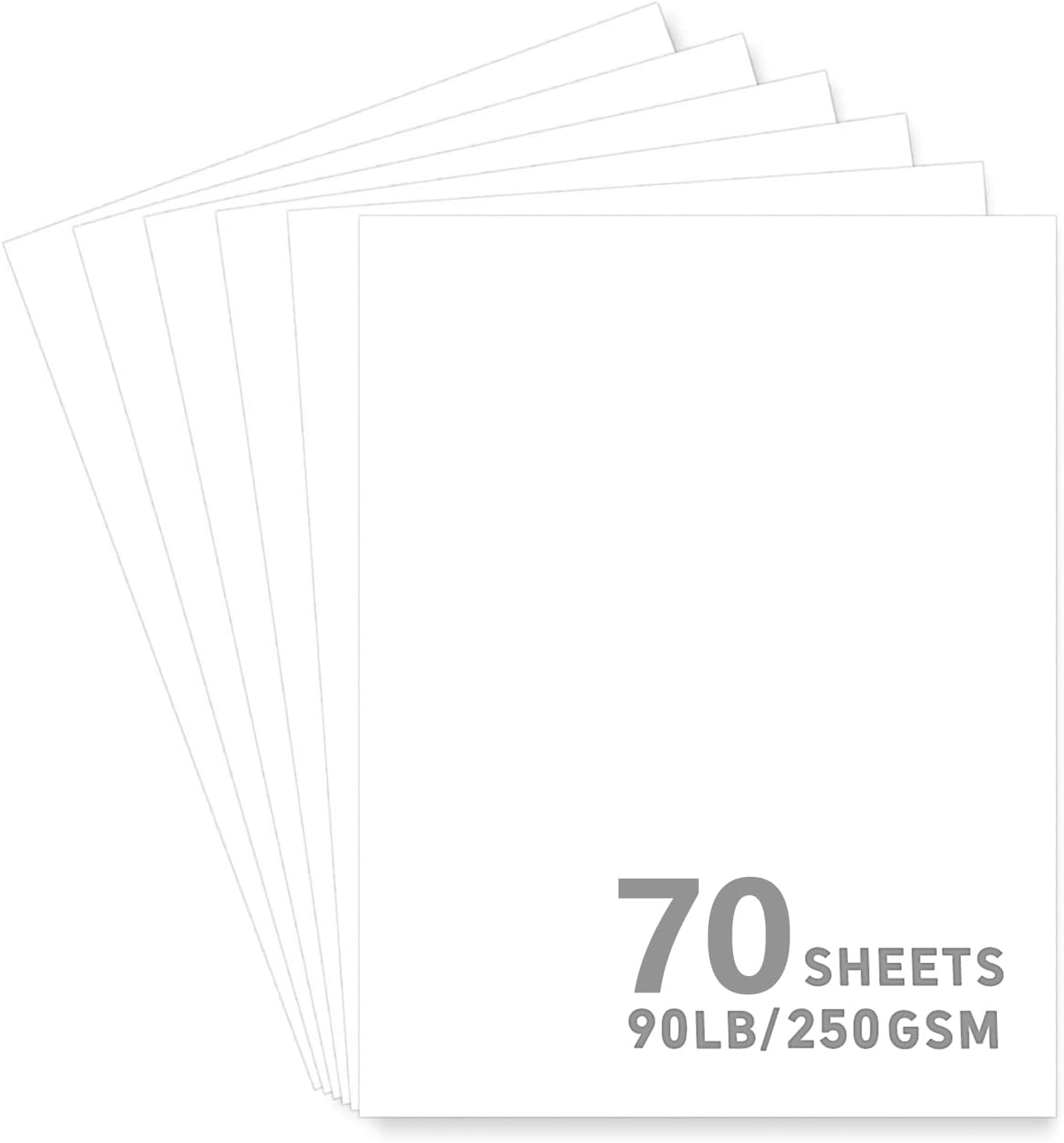 70Sheets Red Cardstock Paper, 8.5 x 11 Card stock for Cricut, Thick