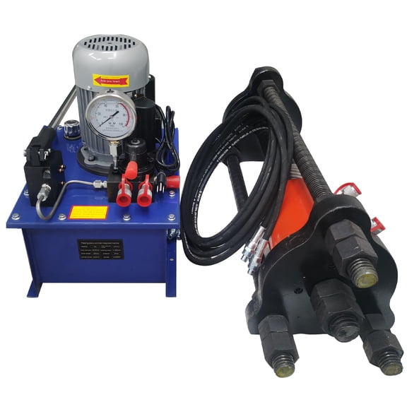 70T Integrated Crawler Pin Bushing Press Machine with Electric Manual Dual-Purpose Hydraulic Pump
