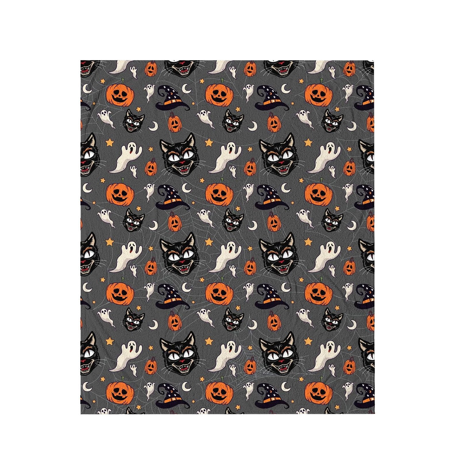 70X100cm Printed Blanket Night Flannel Blanket Autumn Warm Blanket