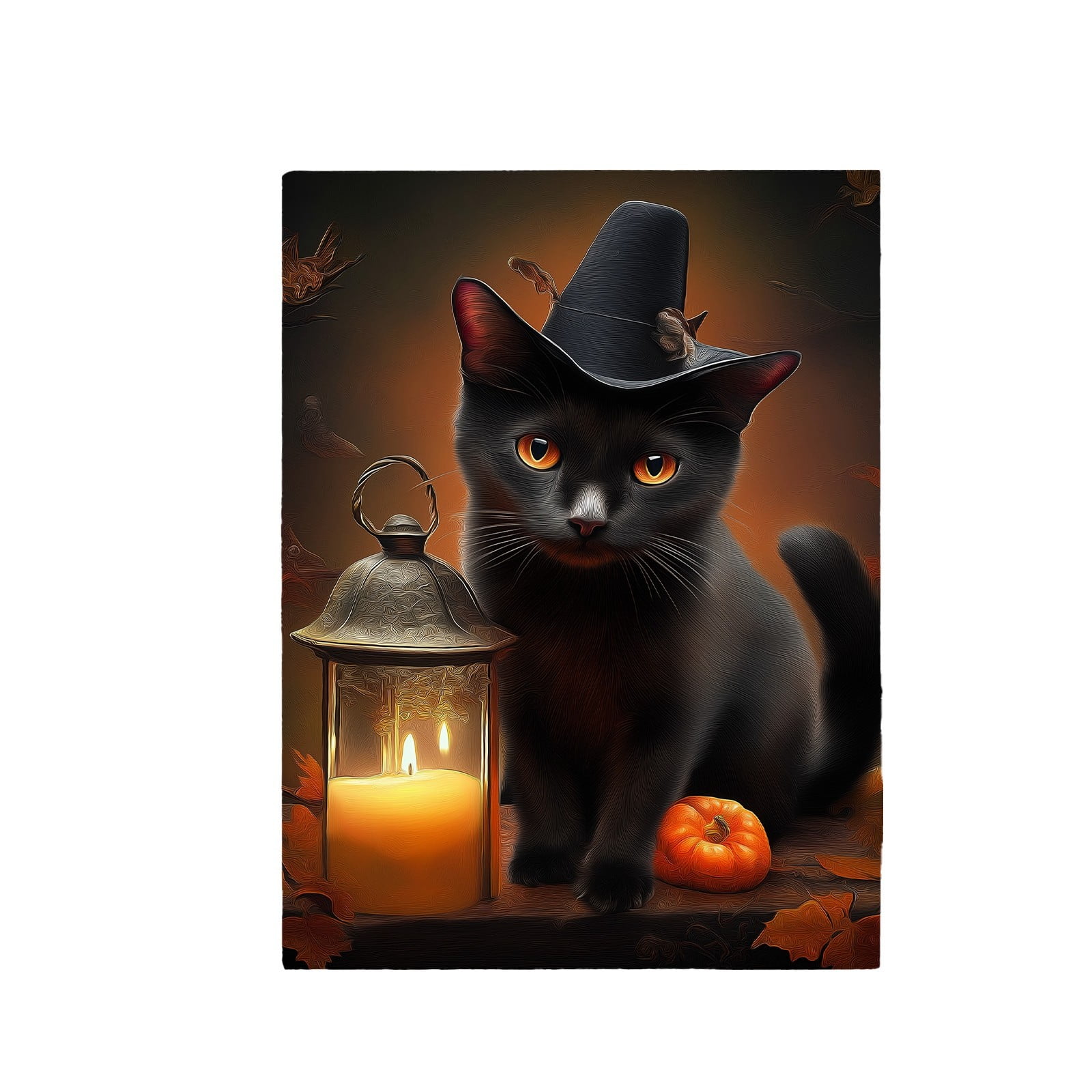 70X100cm Printed Blanket Night Flannel Blanket Autumn Warm Blanket