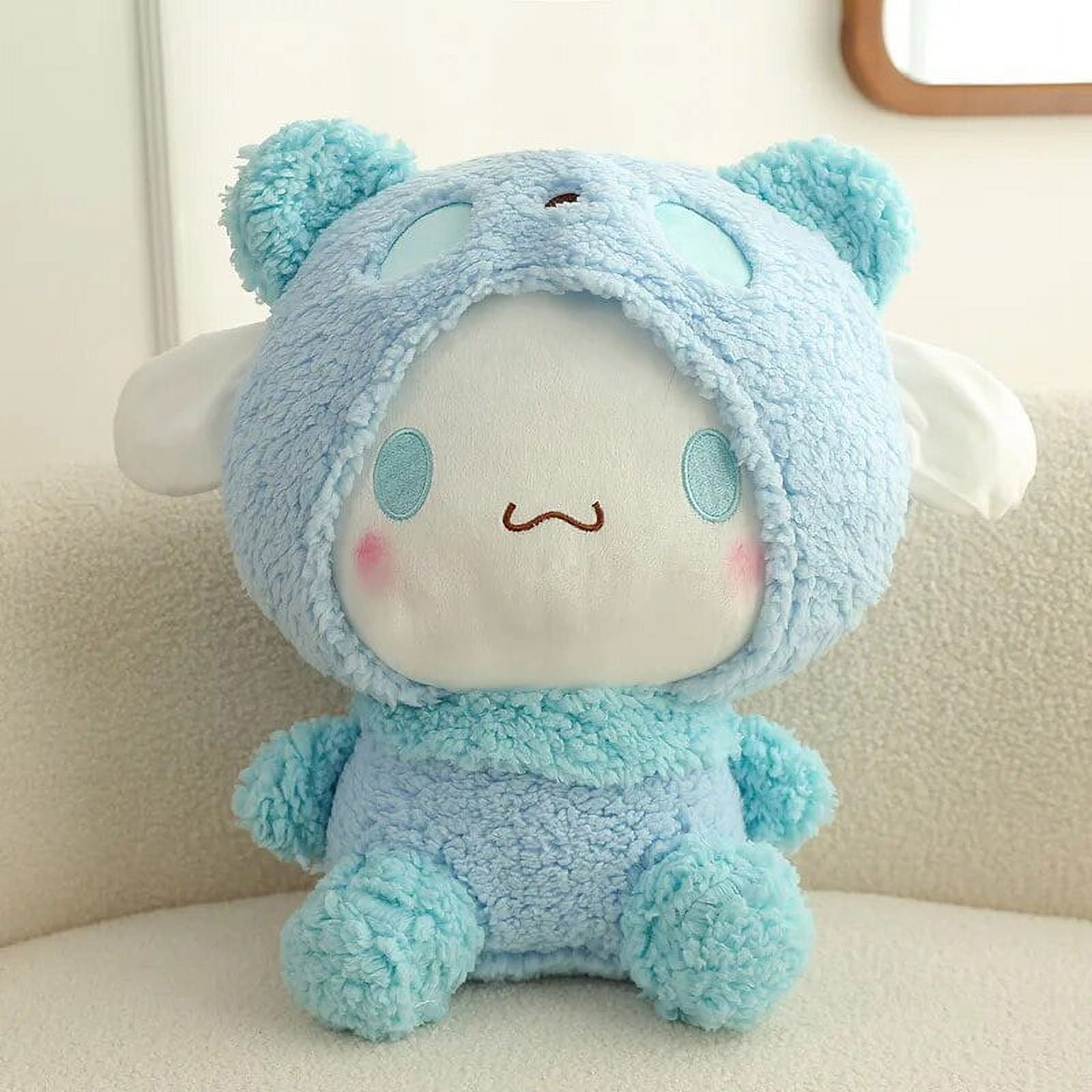 70cm Sanrio Kawaii New Blue Cinnamoroll Dog Plush Anime Toy Pillow