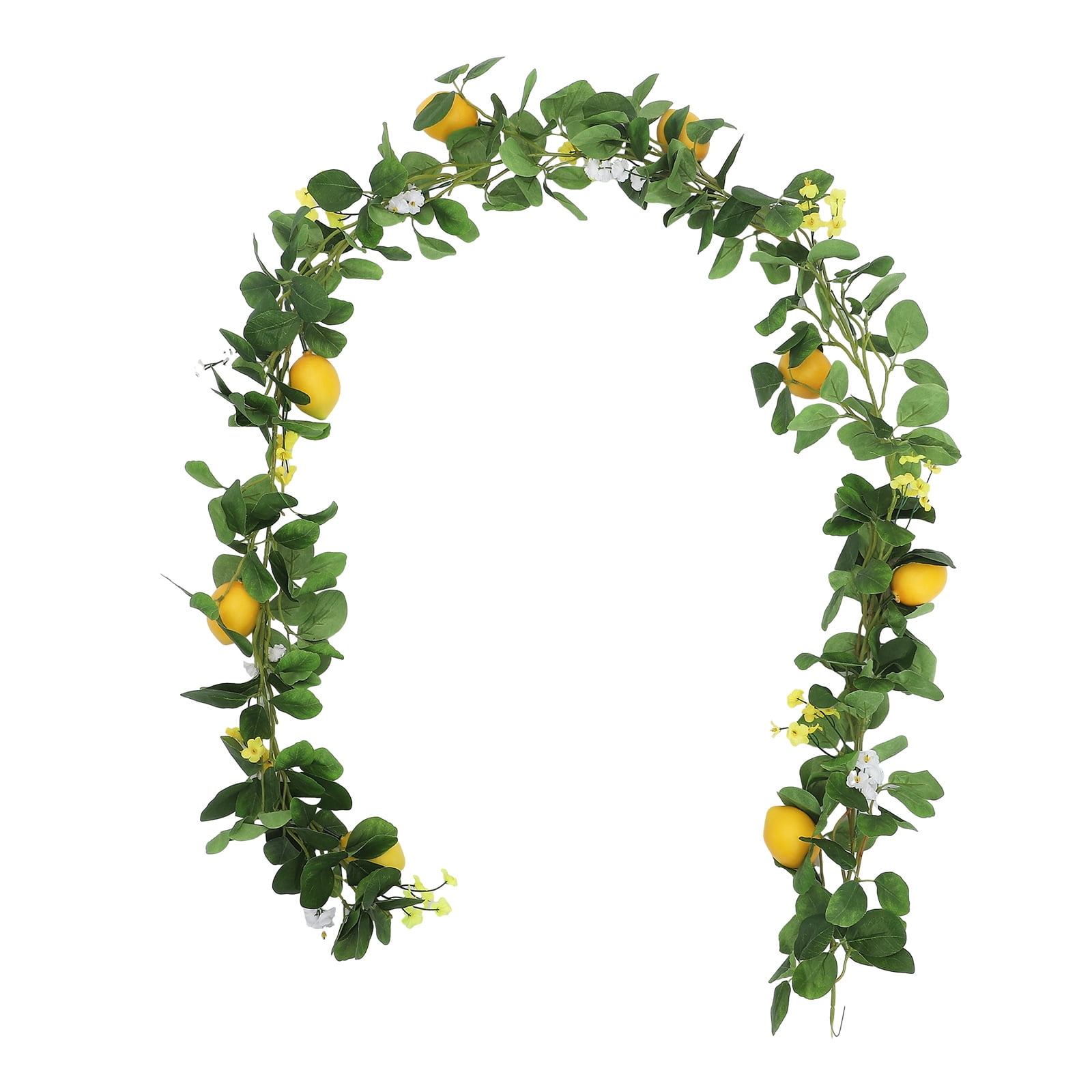 70in Artificial Lemon Garland Spring Summer Faux Fruit Vine Garlands
