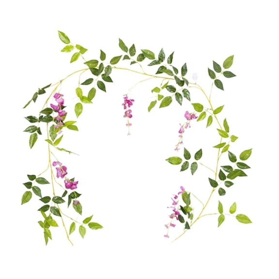 70in Artificial Vine Wreath – Garland For Home Outdoor Wedding Arch Hanging Decor Venue Adornment