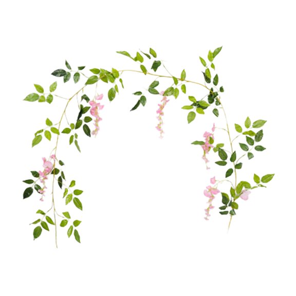 70in Artificial Vine Wreath – Garland For Home Outdoor Wedding Arch Hanging Decor Venue Adornment