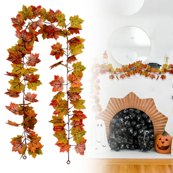 70in Fall Decor, Fall Leaves Decor Fall Decorations for Home Fall Garlands for Decoration Fall Decor Outdoor Autumn Decor Fall Porch Decor Leaf Garland Outdoor Fall Decor Fall Outdoor Decor