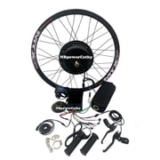 70km/h 60v-72v Brushless Motor Kit MTX Ebike Conversion Kit Ebike 26inch 2000w Kit Direct Drive Rear Hub Motor with 45A Dual Hall Controller and SW900 TFT Display