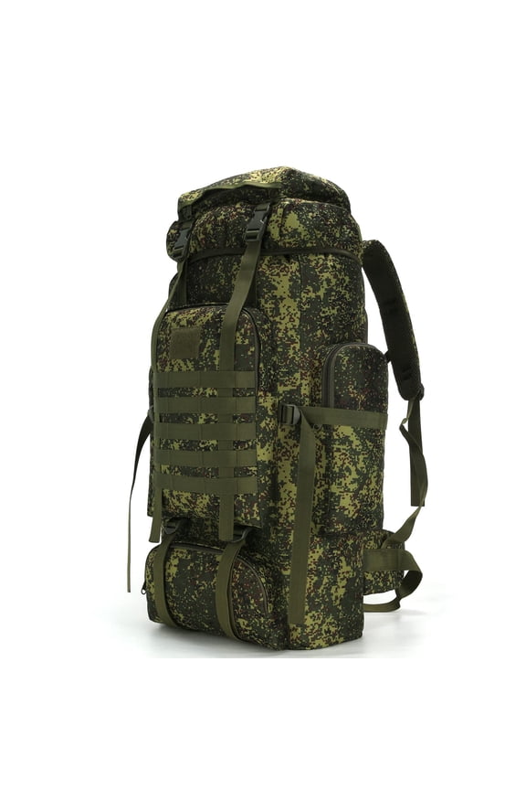 70l-greenmix Hiking Backpack Camping Rucksack Climbing Pack