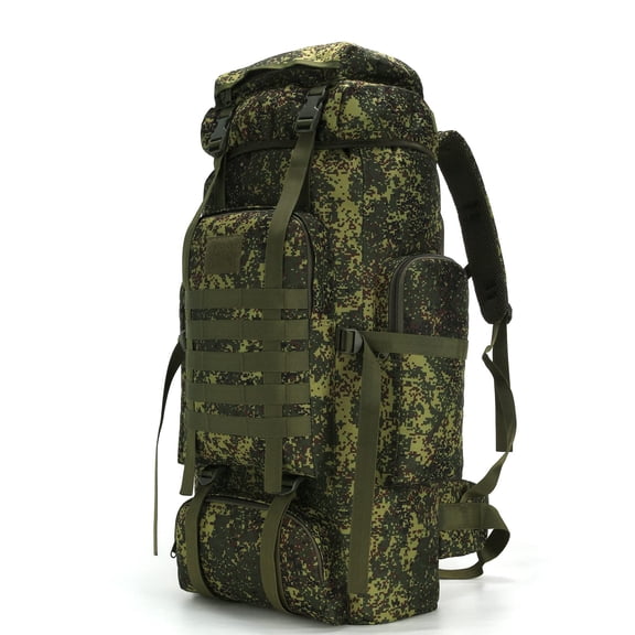 70l-greenmix Hiking Backpack Camping Rucksack Climbing Pack