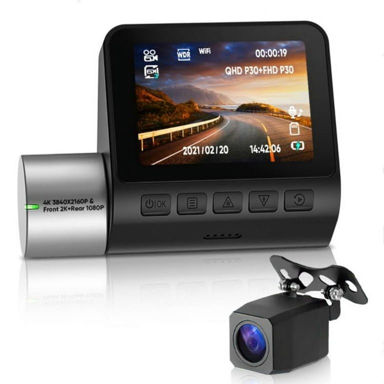 70mai Car Driving Recorder Dash Camera Full HD Smart Car DVR Night Version WiFi Wireless Dash Cam G-Sensor Dashcam (70mai 1s)