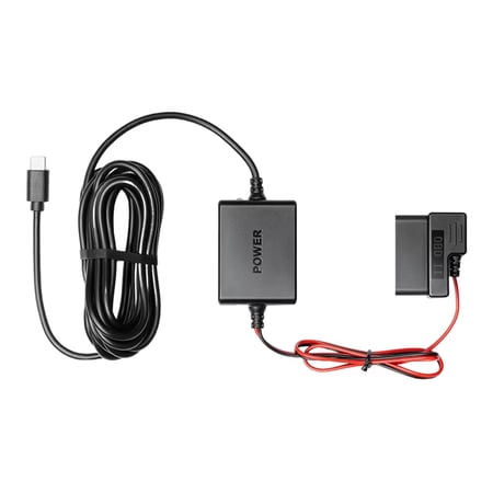 70mai OBD-II Type-C Dash Cam Hardwire Kit, 24H Parking Surveillance, Plug & Play No Fuse Wiring, Adjustable Low Voltage Protection