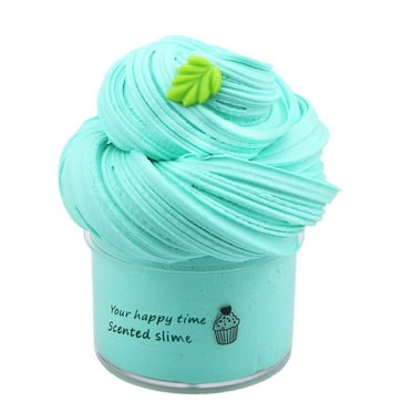 70ml Butter Slime Kit 1 Pack, Scented Stretchy Fruit Cloud Slime, Soft and Non-Sticky DIY Sludge Toy with Charms for Boys Girls