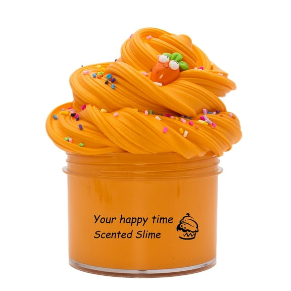 70ml Furry Cloud Butter Slime, Non-Settling Cotton Puree – DIY Noodle Accessories, Sensory Stress Relief Toy, Christmas Gift for Creatives