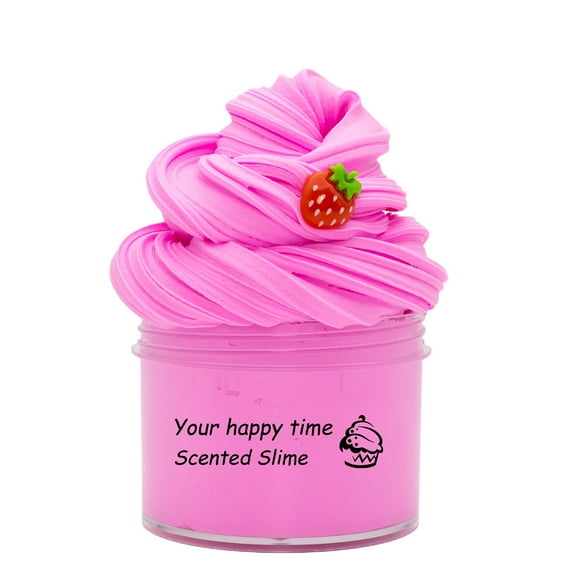 70ml Furry Cloud Slimes Kit - Non-Settling DIY Noodles w/Accessories | Stretchy Sensory Toys for Creative Crafts