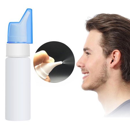 70ml HDPE Plastic Durable Nose Wash Empty Container Hand Pump Nasal Spray Bot WA