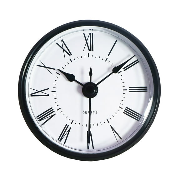 70mm Antique Clock Quartzs Clocks Head Insert Arabic/Roman Number Clock Wall Home Offices Decorative Time Reminders