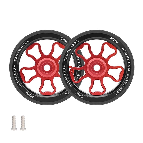 70mm Folding Bike Easy Wheel Aluminum Alloy Rubber for Brompton for 3Sixty