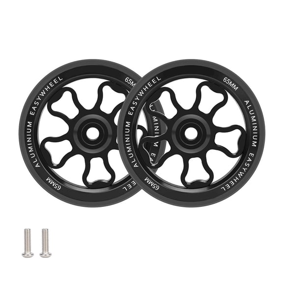 70mm Folding Bike Easy Wheel Aluminum Alloy Rubber for Brompton for 3Sixty