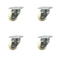 thumbnail image 1 of 70mm Metric Swivel Top Plate Caster with Nylon Wheel 350 lbs. Cap. Per Set of 4, 1 of 2