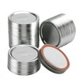 thumbnail image 1 of 98 Count 70mm Regular Mouth Canning Lids for Ball and Kerr Canning Lids - Split-Type Metal Jar Lids for Canning, 1 of 6