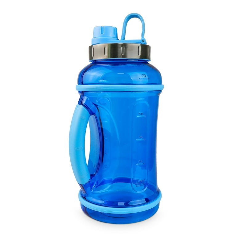 70oz Sport Water Bottle with Twist Off Lid, Blue Bottle