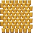 thumbnail image 1 of 70pcs Assorted Votive Candle Holders - Amber Glass Tea Lights Candle Holder in Bulk, Tealight Candle Holder for Table Centerpiece Wedding Decor Home Decoration, 1 of 14
