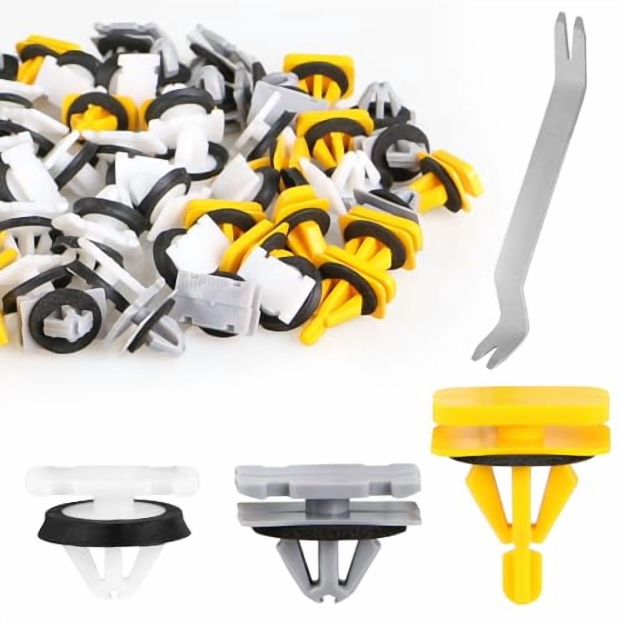 70pcs Fender Flare Rocker Panel Moulding Clips with Wheel Opening Trim ...