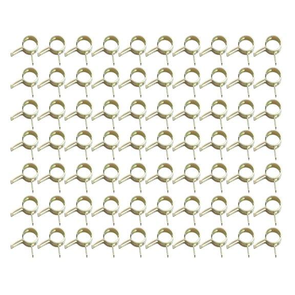 70pcs Fuel Line Hose Spring Clip Water Pipe Air Tube Clamp for Auto Car 8MM