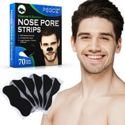 70pcs Nose Pore Strips-Deep Cleansing Nose Strips with Natural Formula for Instant Blackhead Removal-Help Control Oil-For Most Skin Types