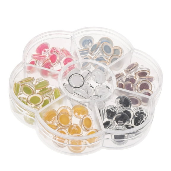 70pcs Plastic Safety Eyes Button Sew On Bear for Doll Animal Stuffed Plush Toys