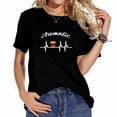 thumbnail image 1 of 70s 80s 90s Style Printed T-Shirt for Girls, 1 of 3