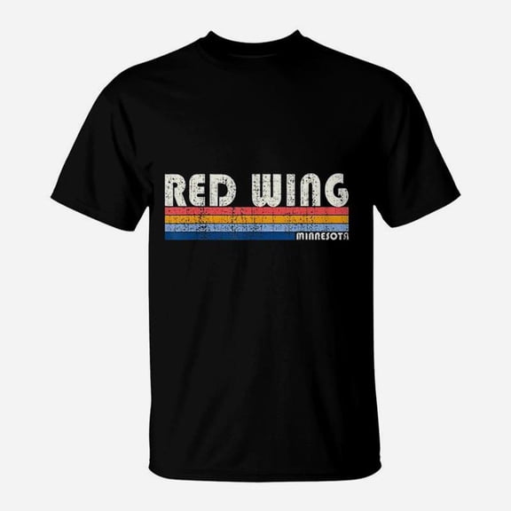 70s 80s Style Red Wing TShirt