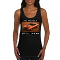 thumbnail image 1 of 70s American Muscle Car Women's Tank Top Vintage Classic Retro V8 Beast, 1 of 7