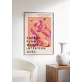 thumbnail image 1 of 70s Aura Gradient Trippy Decor Art, Unframed Canvas 24x36in, 1 of 4