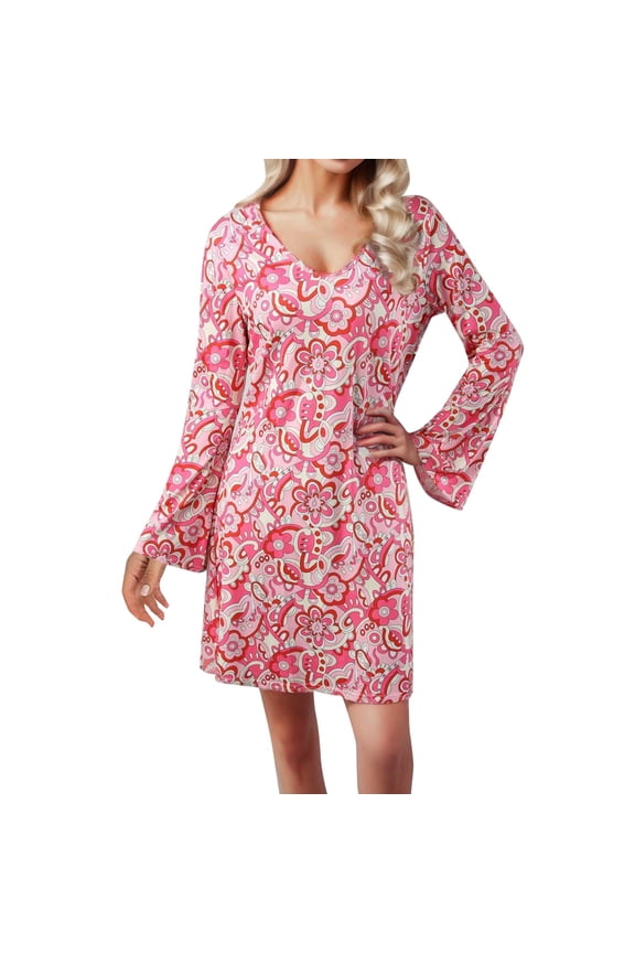 Women Dress Casual Party Hippie Clothes Summer Unique Female Outwear