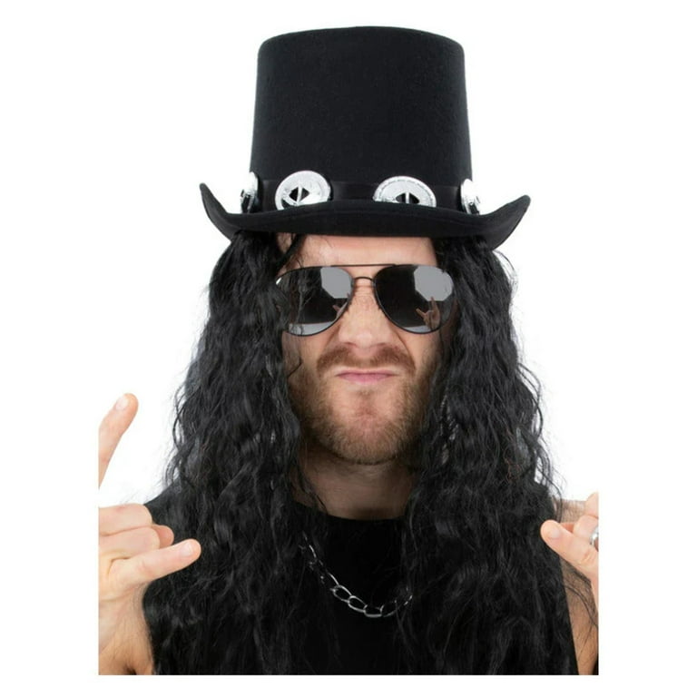 70s Glam Rock Kit Slash Hat Guns and Roses 70s Glam Rock Kit Slash Hat Guns and Roses