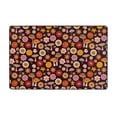 thumbnail image 1 of 70s Groovy Hippie Retro Shaggy Area Rug, Rugs for Living Room Bedroom Non Slip Door Mat Indoor Carpet Machine Washable Nursery Home Decor Floor Mats for Entryway 60x39in-#, 1 of 5
