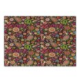 thumbnail image 1 of 70s Party Cutting Board, Groovy Peace and Love Composition Hallucinatory Mushrooms Flowers Joyful Vivid, Decorative Tempered Glass Cutting and Serving Board, Small Size, Multicolor, by Ambesonne, 1 of 1