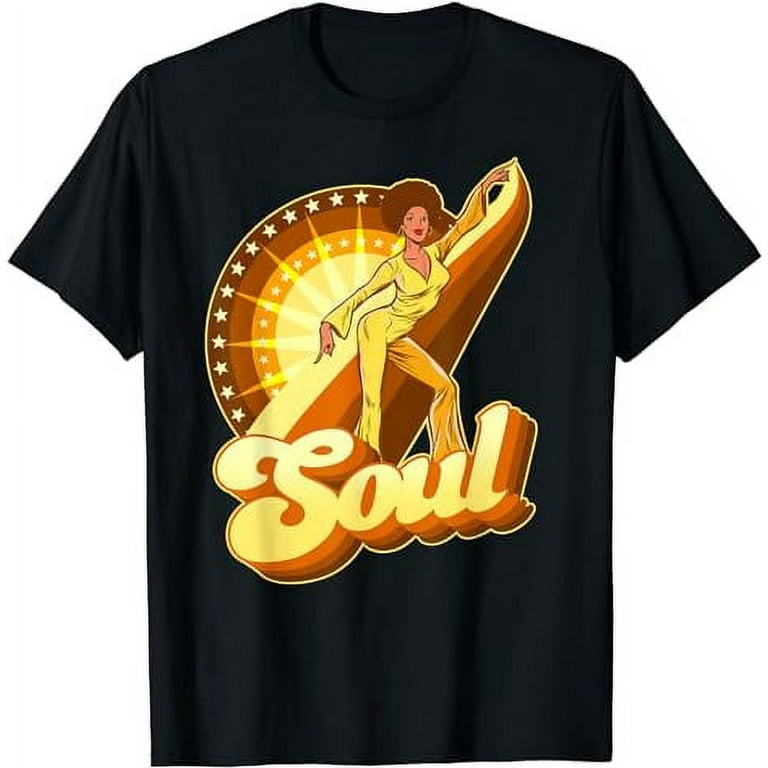 70s Funk Afro Soul Retro Vintage T-Shirt V2 70s Funk Afro Soul Retro Vintage T-Shirt V2
