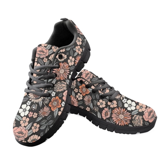 70s Retro Mesh Running Shoes – Breathable Boho Hippie Sneakers for Men ...