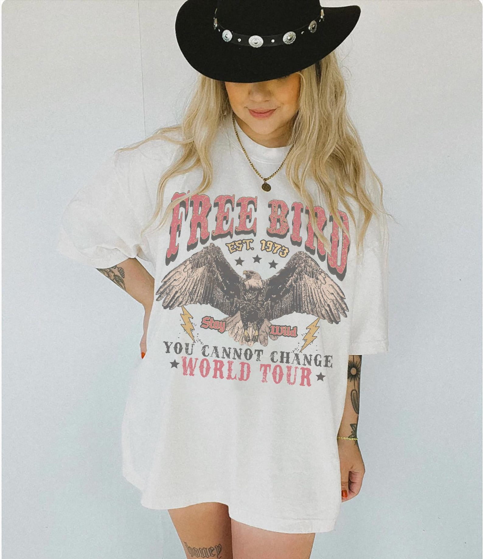 70s Rock, Free Bird Shirt, Band TShirt, Old School Band T-shirt, Retro ...